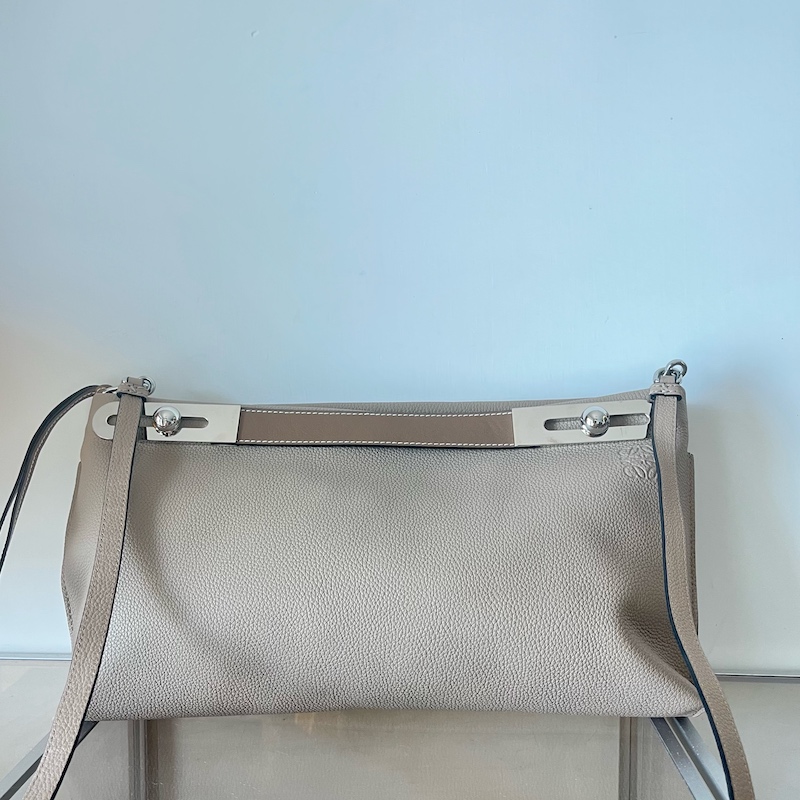 Loewe Missy Taupe Calfskin 2way Bag - September Store